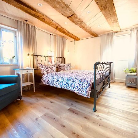 Ganze Wohnung - Erdgeschoss - Sehr Ruhig - Hundefreundlich - Regendusche - Bodenheizung - Kueche - Easy Check-In Mit Schluesselbox Nehren  Dış mekan fotoğraf