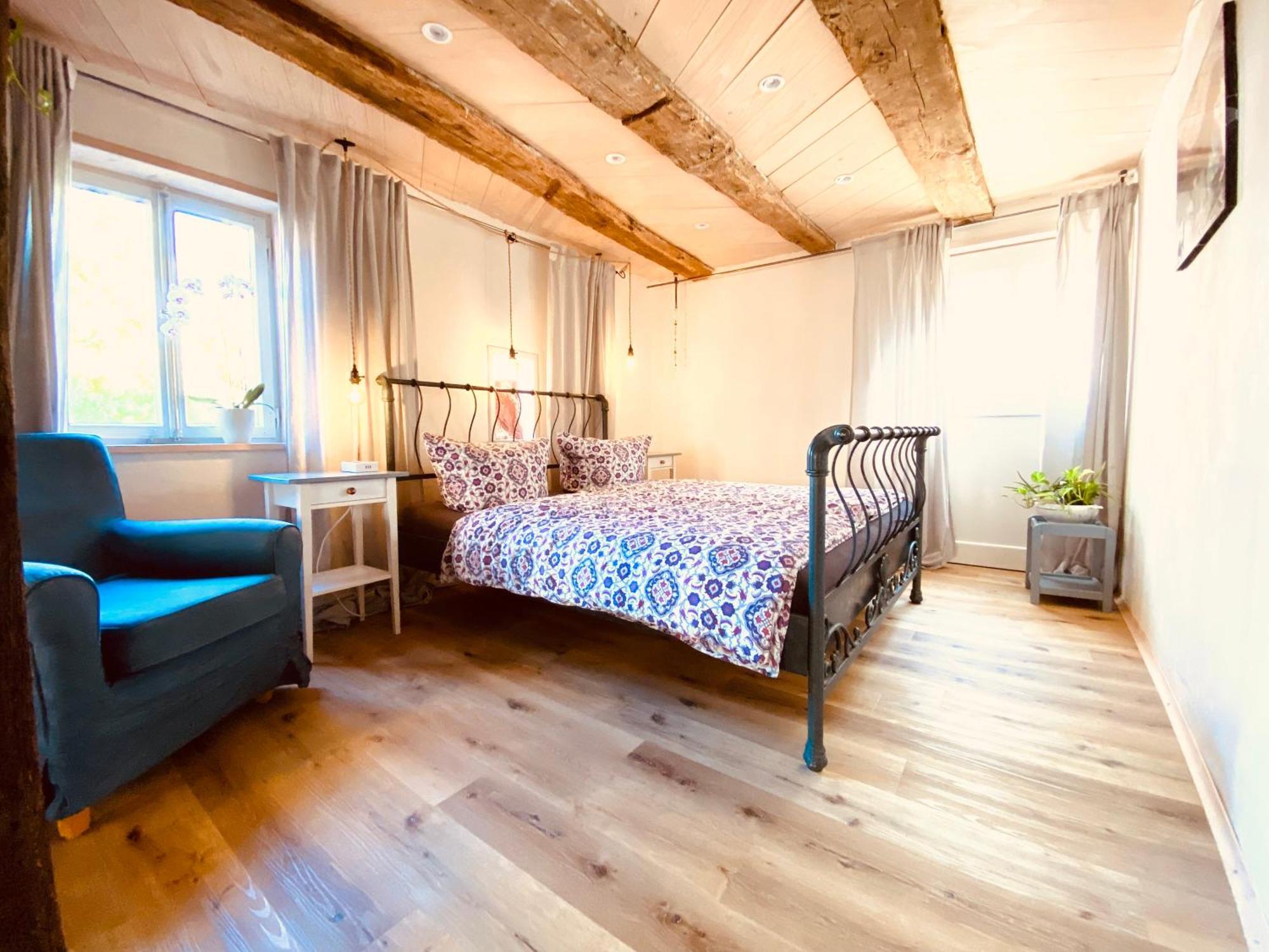Ganze Wohnung - Erdgeschoss - Sehr Ruhig - Hundefreundlich - Regendusche - Bodenheizung - Kueche - Easy Check-In Mit Schluesselbox Nehren  Dış mekan fotoğraf